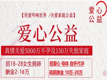 扶风捐卵助孕生子 爱心志愿者招募